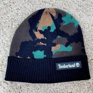 Timberland Maudslay Camp Jacquard Beanie Adult Camo Camouflage‎ Knit Cap New